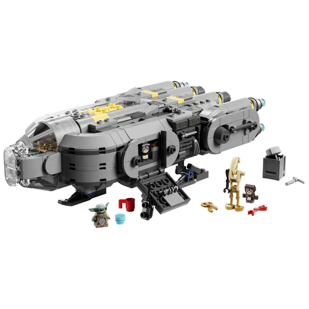 LEGO Star Wars Mandalorian Grogu Anzellan Starship