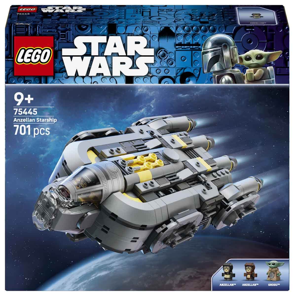 LEGO Star Wars Mandalorian Grogu Anzellan Starship