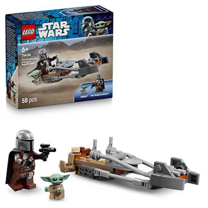 LEGO Star Wars Mandalorian ve Grogunun Hız Motoru