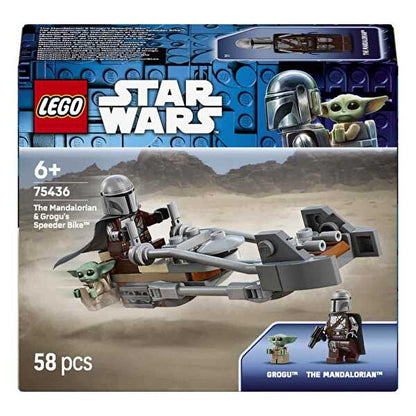 LEGO Star Wars Mandalorian ve Grogunun Hız Motoru