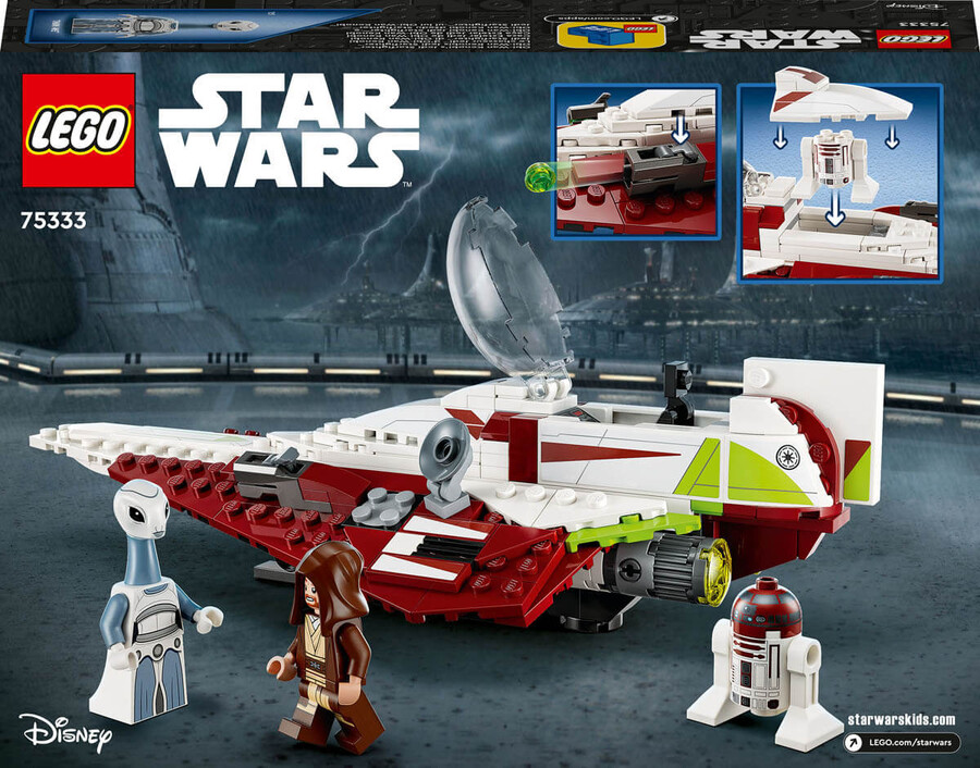 LEGO Star Wars Obi Wan'nın Jedi Starfighter'ı 75333