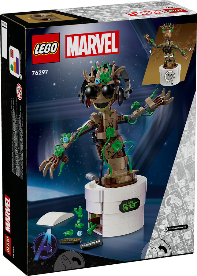 LEGO Marvel Dans Eden Groot 76297