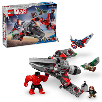 LEGO Super Heroes Kaptan Amerika vs Red Hulk