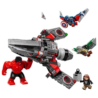 LEGO Super Heroes Kaptan Amerika vs Red Hulk
