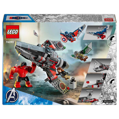 LEGO Super Heroes Kaptan Amerika vs Red Hulk