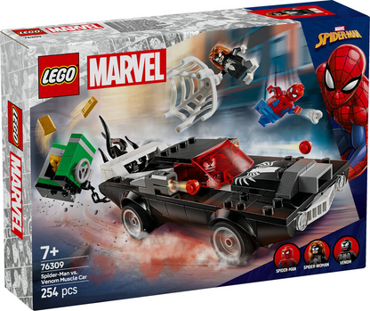 LEGO Marvel Örümcek Adam Venom Arabasına Karşı 76309