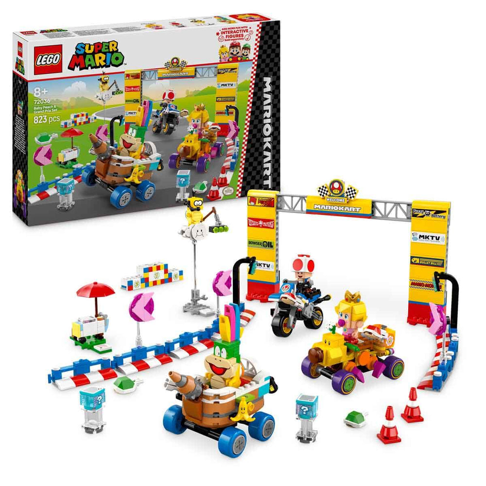 LEGO Super Mario Baby Peach ve grand Prix Seti