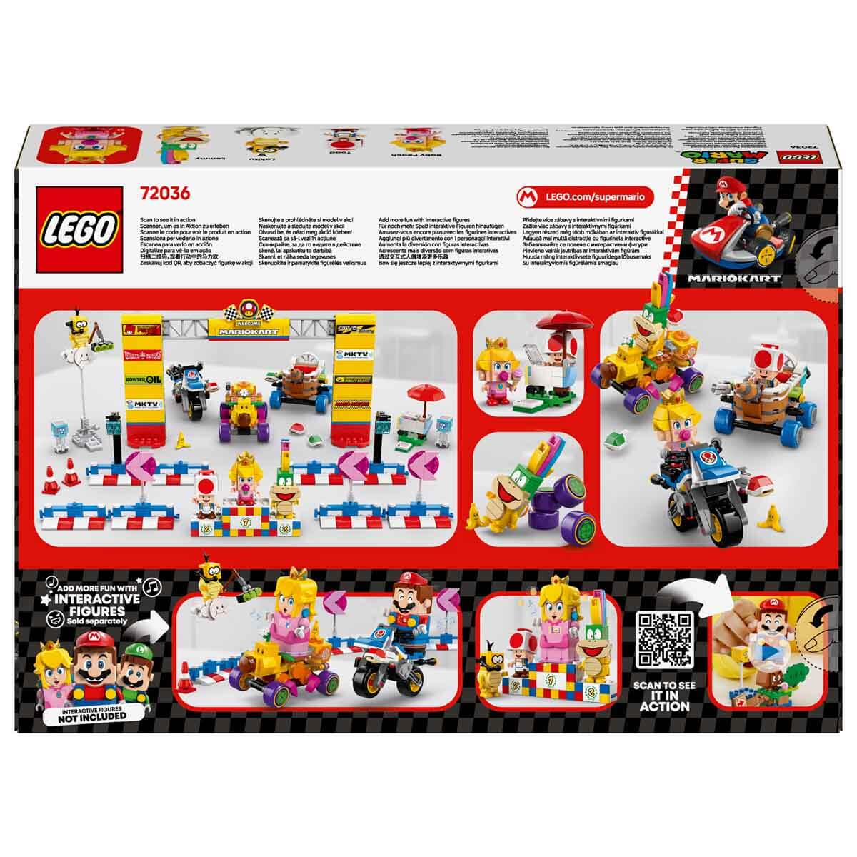 LEGO Super Mario Baby Peach ve grand Prix Seti