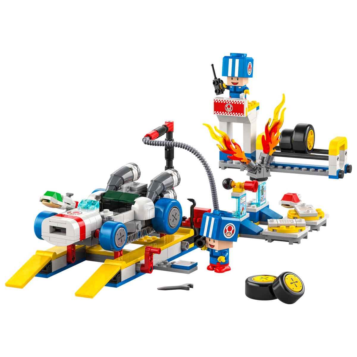 LEGO Super Mario Mario Kart Toad Un Garajı