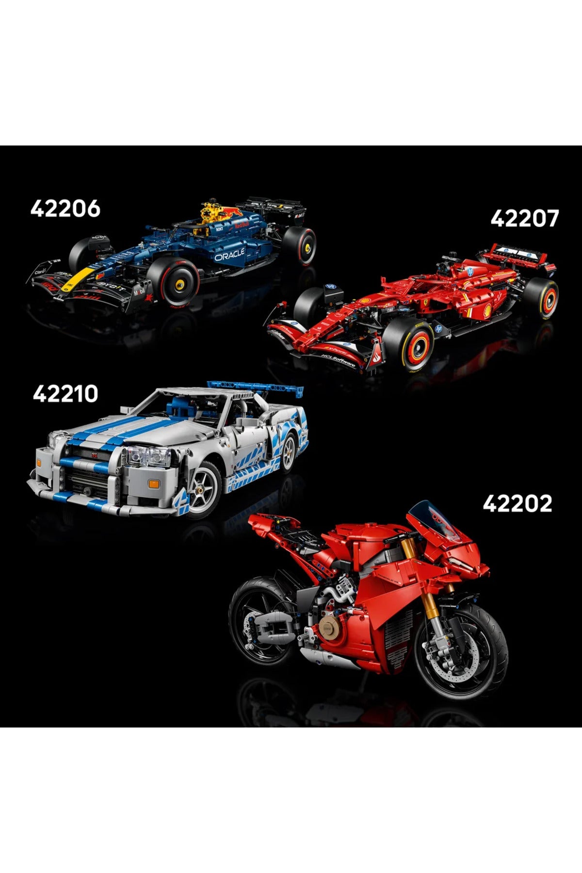 LEGO Technic 1966 Ford GT40 MKII Yarış Arabası 42223