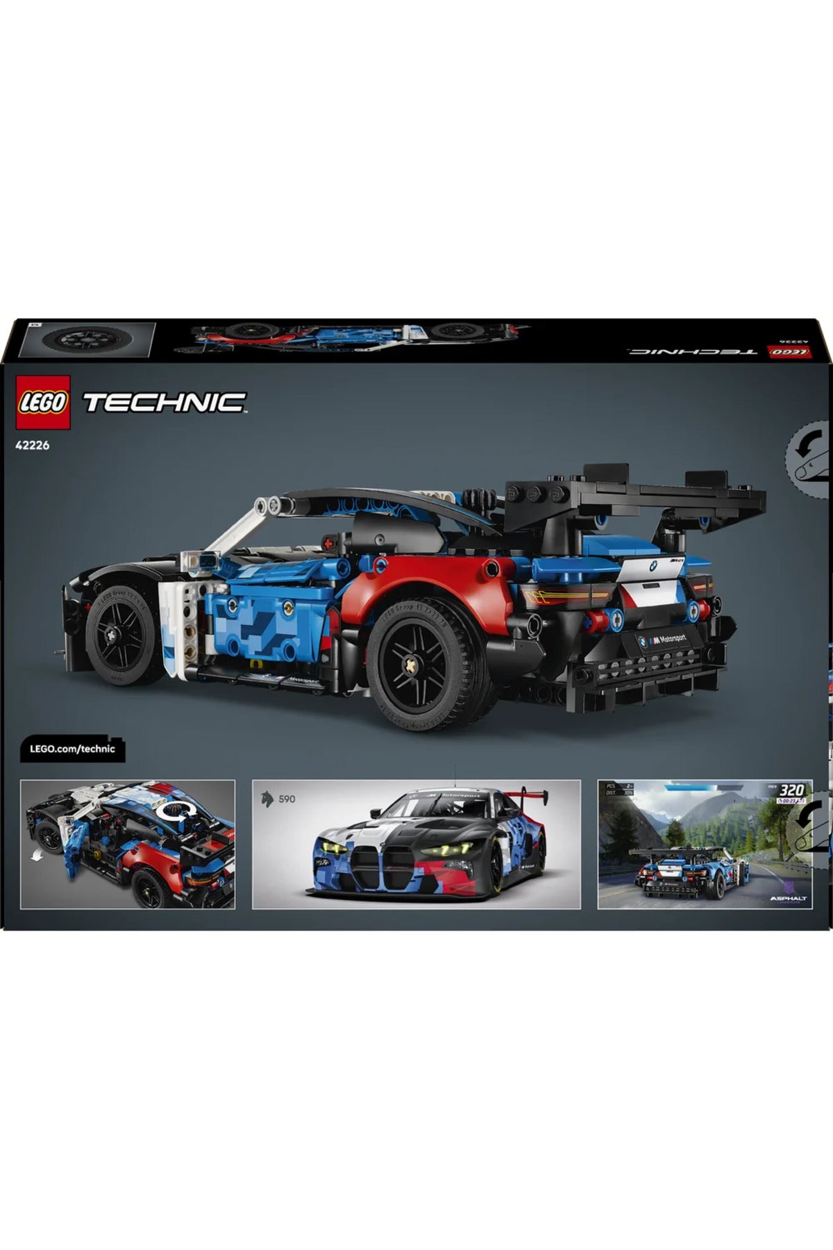 LEGO Technic BMW M4 GT3 EVO Yarış Arabası 42226