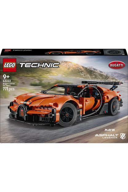 LEGO Technic Bugatti Chiron Pur Sport Hiper Araba 42222