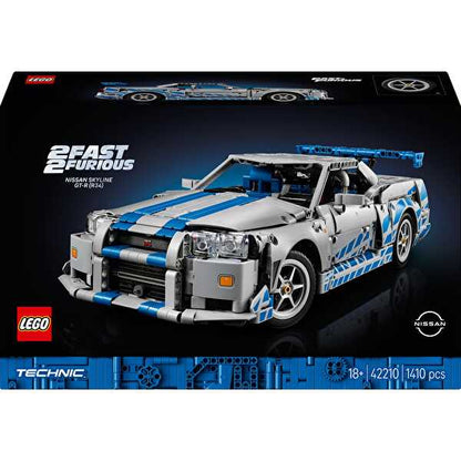 LEGO Technic Daha Hızlı Daha Öfkeli Nissan Skyline GT-R34 42210