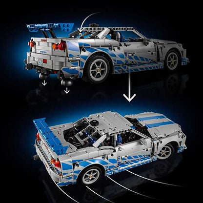 LEGO Technic Daha Hızlı Daha Öfkeli Nissan Skyline GT-R34 42210
