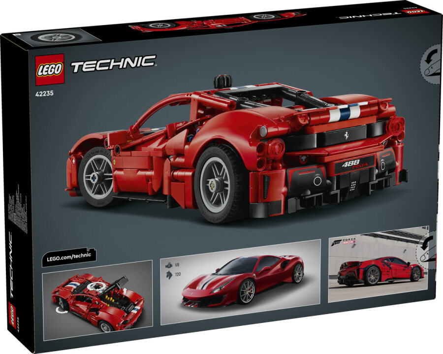 LEGO Technic Ferrari 488 Pista Araba 42235