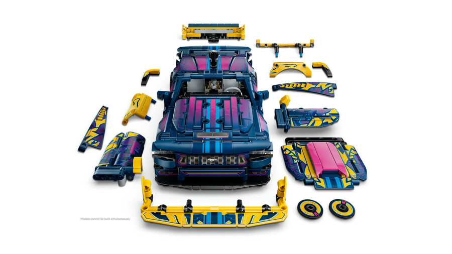 LEGO Technic Modifiye Ford Mustang GT Araba 42236