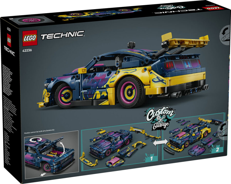 LEGO Technic Modifiye Ford Mustang GT Araba 42236