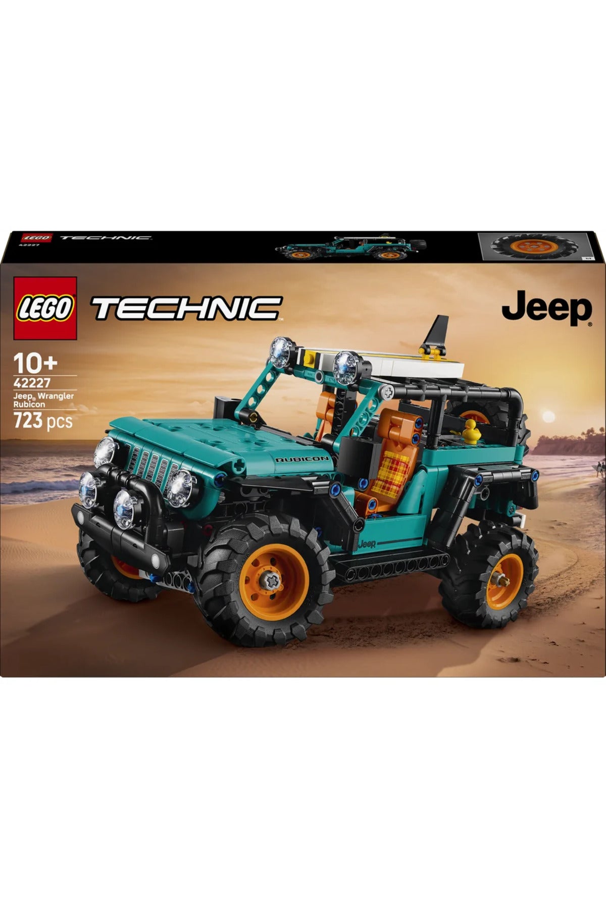 LEGO Technic Jeep Wrangler Rubicon SUV 42227
