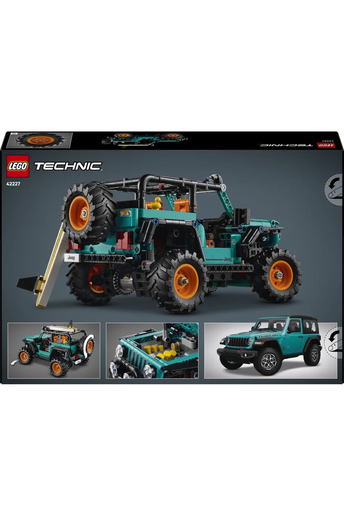 LEGO Technic Jeep Wrangler Rubicon SUV 42227