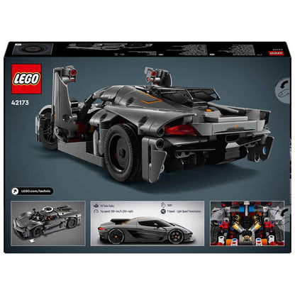 LEGO Technic Koenigsegg Absolut Hiper Araba gri