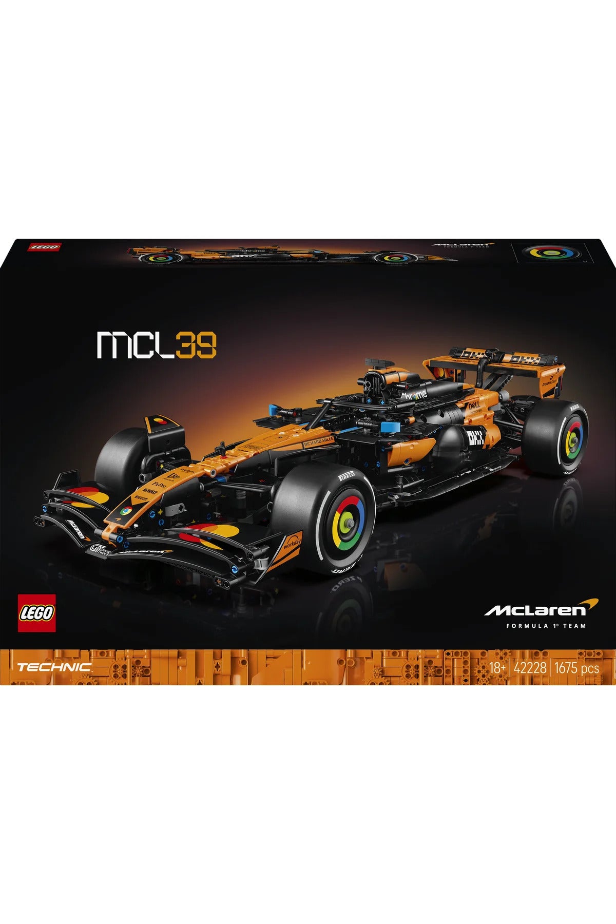 LEGO Technic McLaren MCL39 F1 Araba 42228