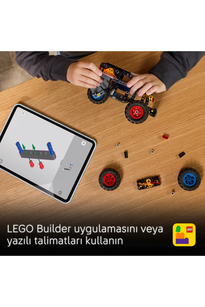 LEGO Technic Monster Jam Grave Digger Ateş ve Buz 42219