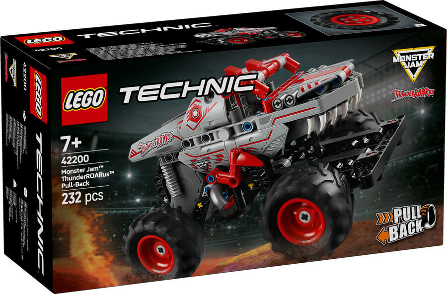 LEGO Technic Monster Jam Thunderroarus Çek-Bırak 42199