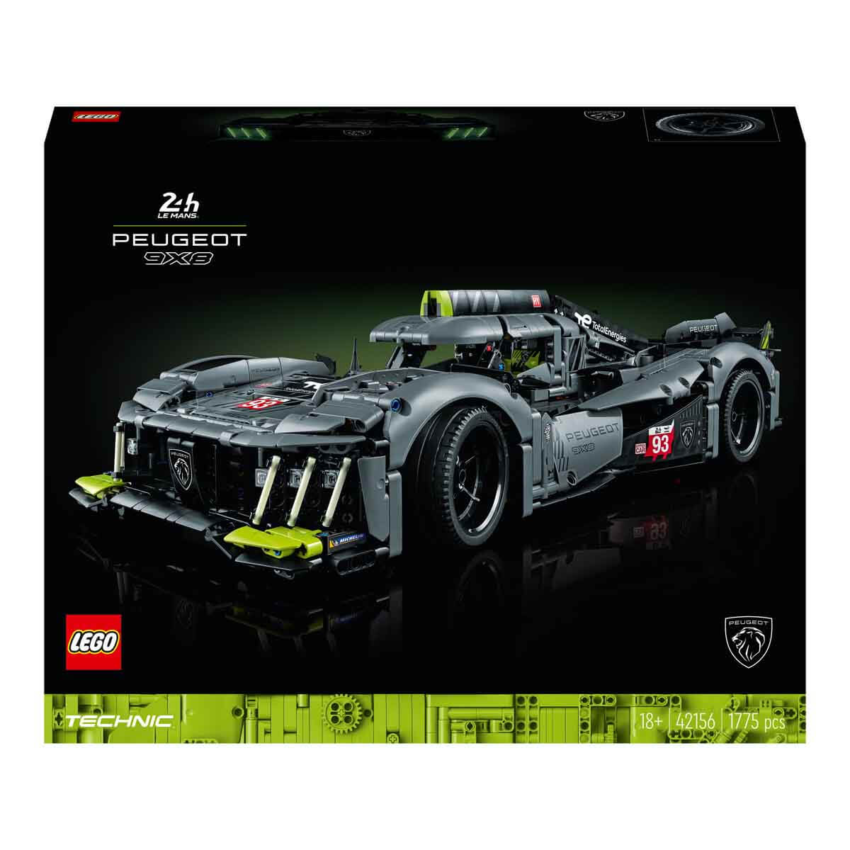LEGO Technic Peugeot 9X8 24H Le Mans Hypercar