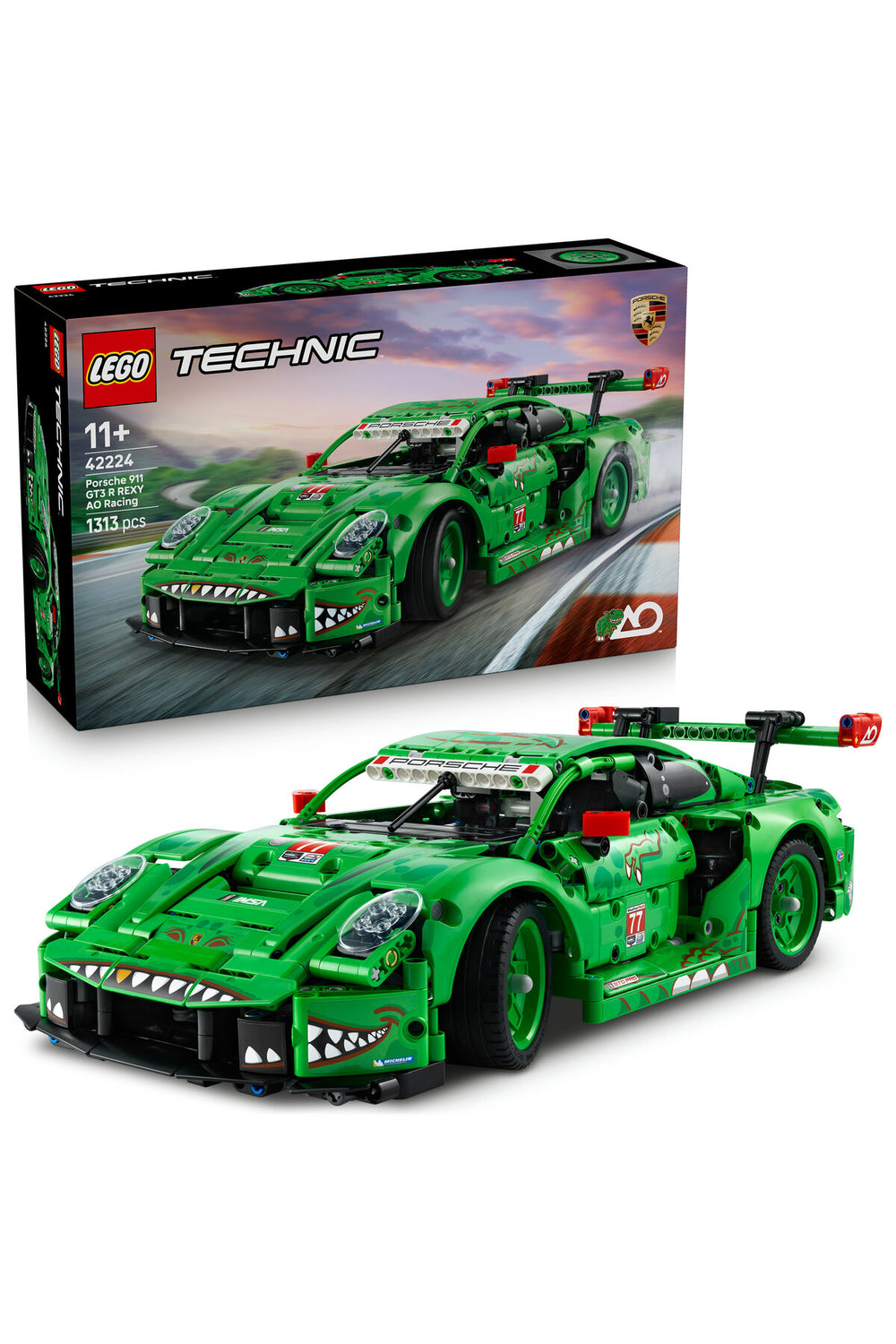 LEGO Technic Porsche 911 GT3 R Rexy AO Yarış Arabası 42224