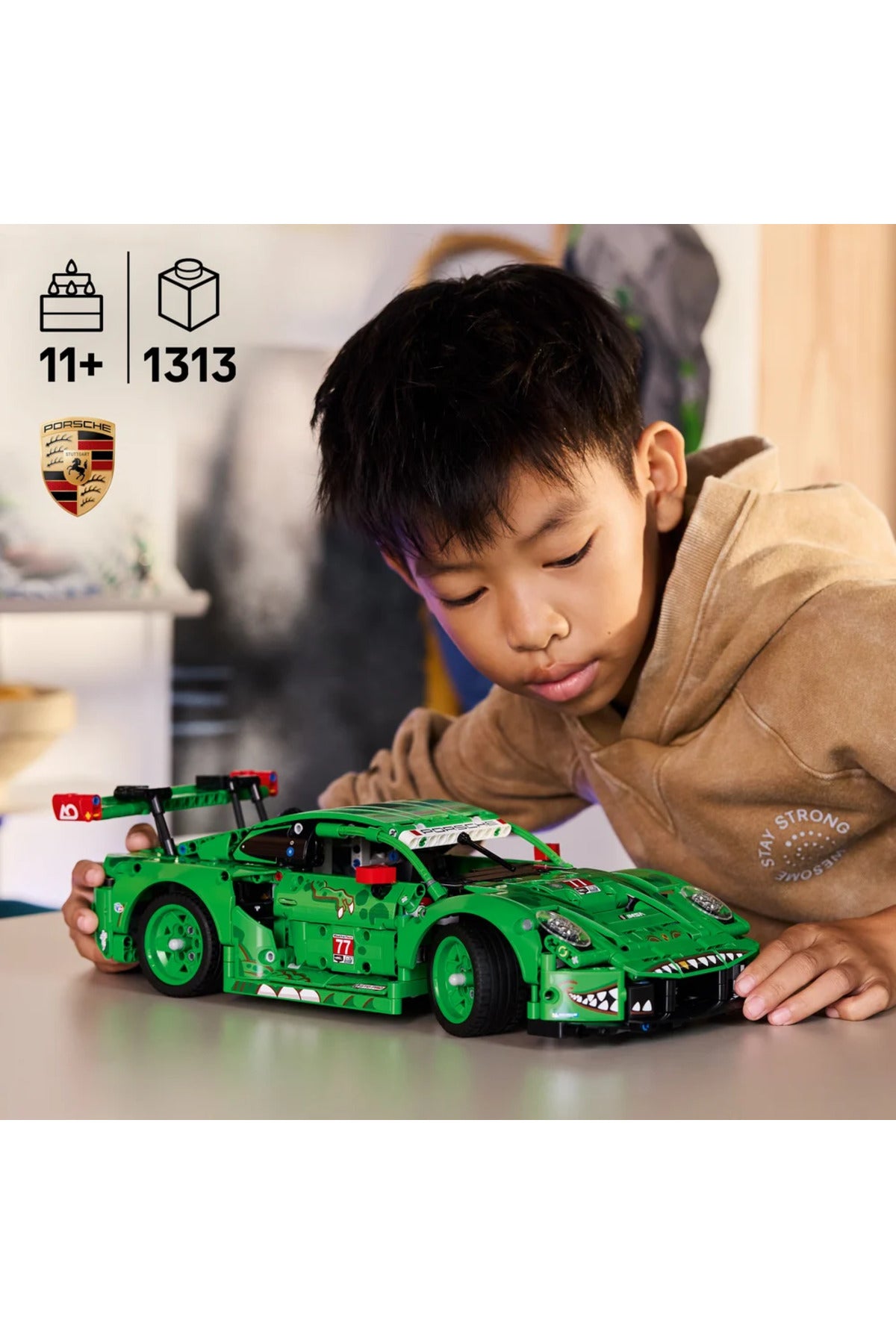 LEGO Technic Porsche 911 GT3 R Rexy AO Yarış Arabası 42224