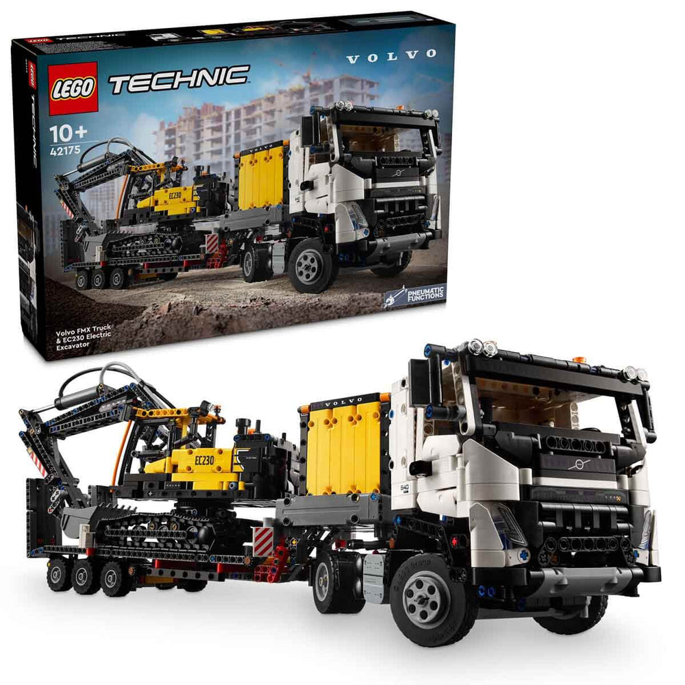 LEGO Technic Volvo Fmx Kamyon ve Ec230 Ekskavatör