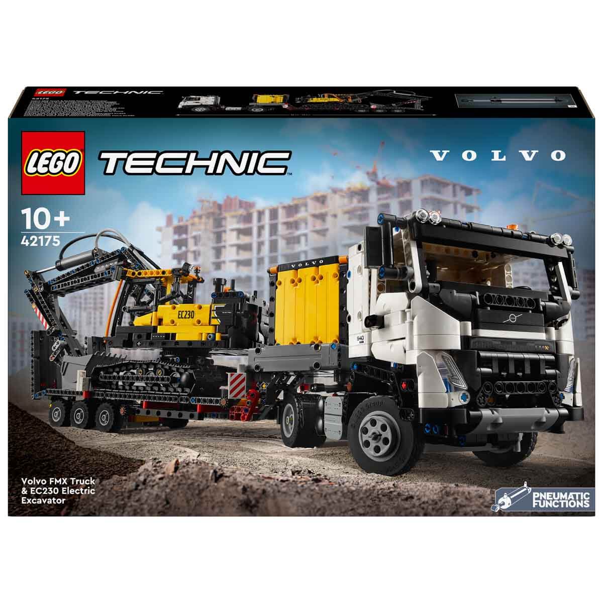 LEGO Technic Volvo Fmx Kamyon ve Ec230 Ekskavatör