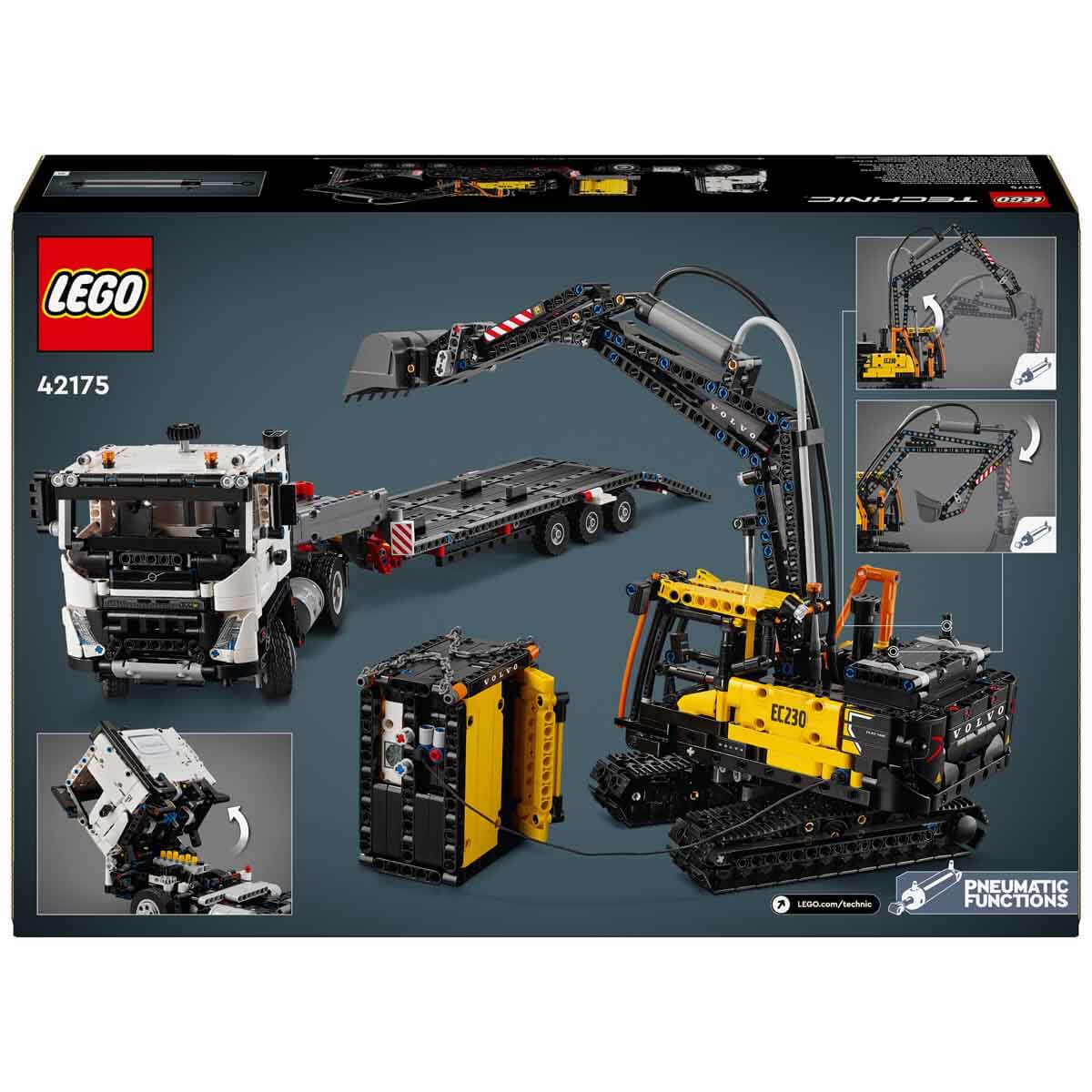 LEGO Technic Volvo Fmx Kamyon ve Ec230 Ekskavatör