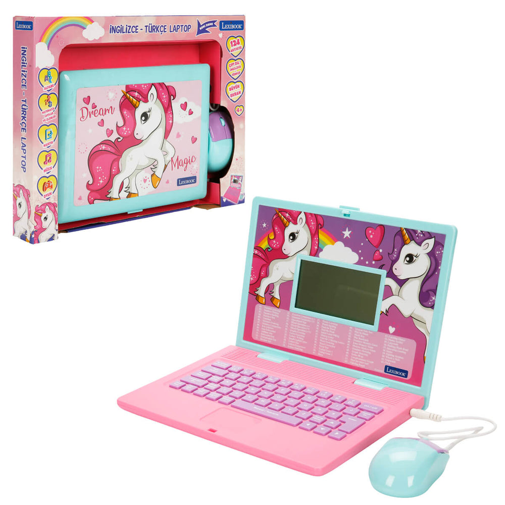 Lexibook Unicorn Laptop İngilizce&Türkçe Sesli