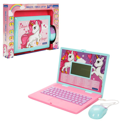 Lexibook Unicorn Laptop İngilizce&Türkçe Sesli
