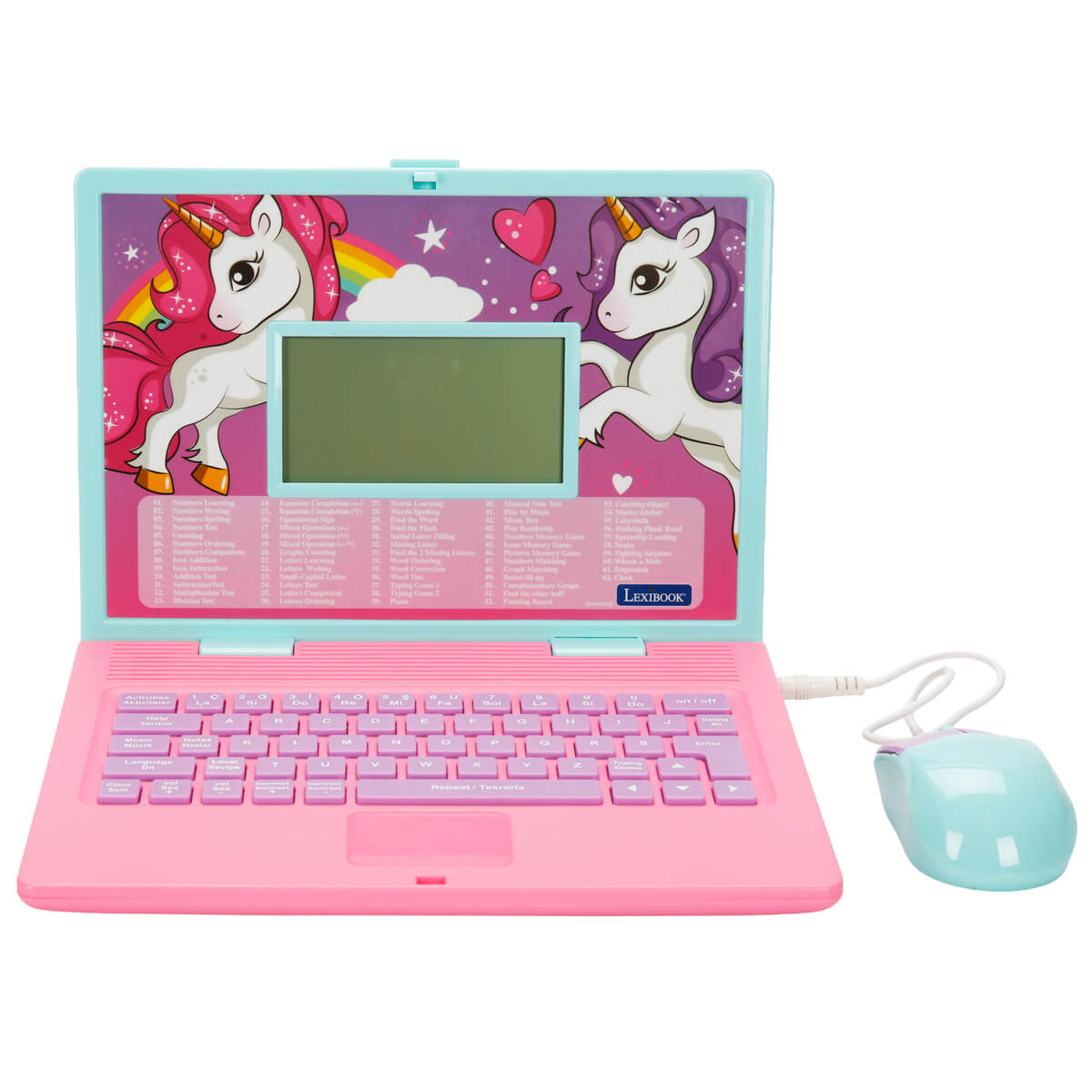 Lexibook Unicorn Laptop İngilizce&Türkçe Sesli