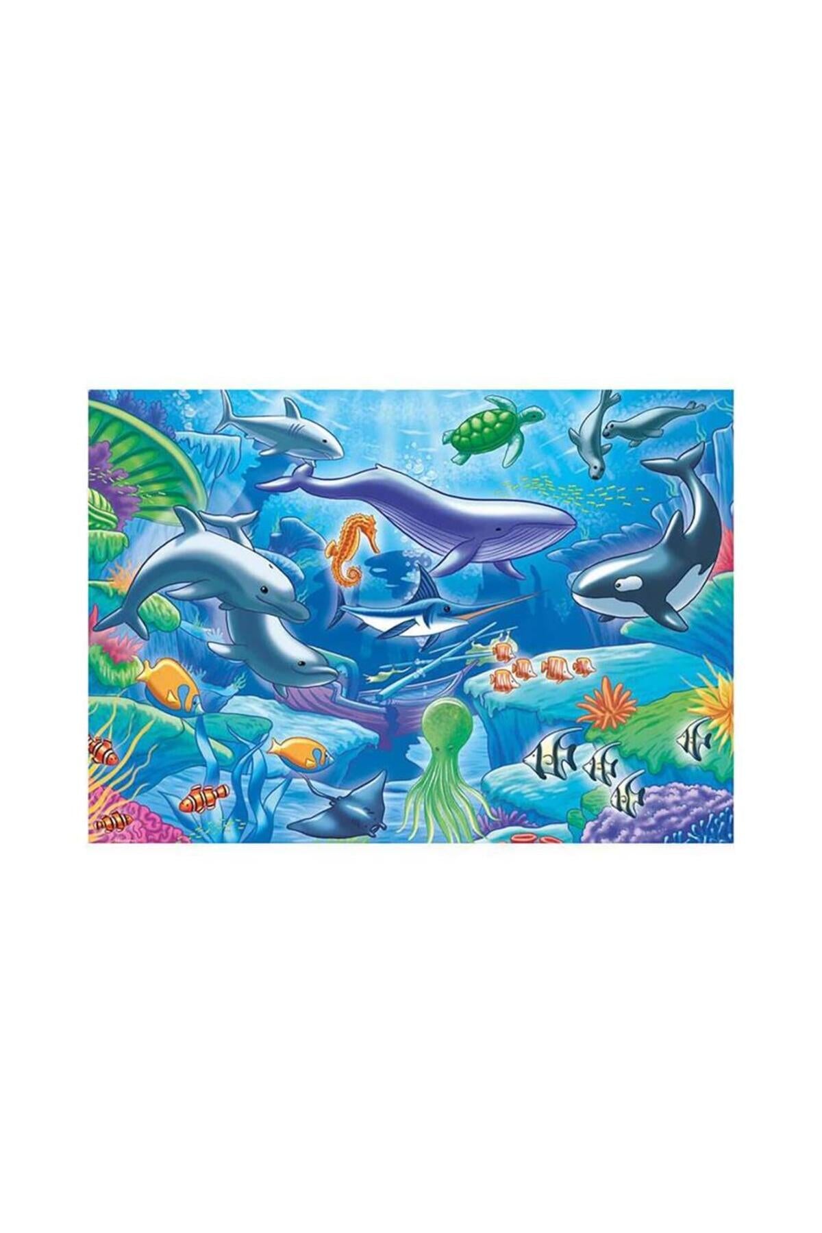 Life In The Ocean Dev Puzzle 50 Parça