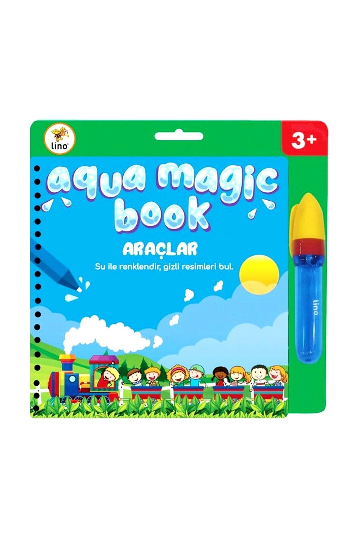 Lino Aqua Magic Araçlar Sihirli Boyama Kitabı