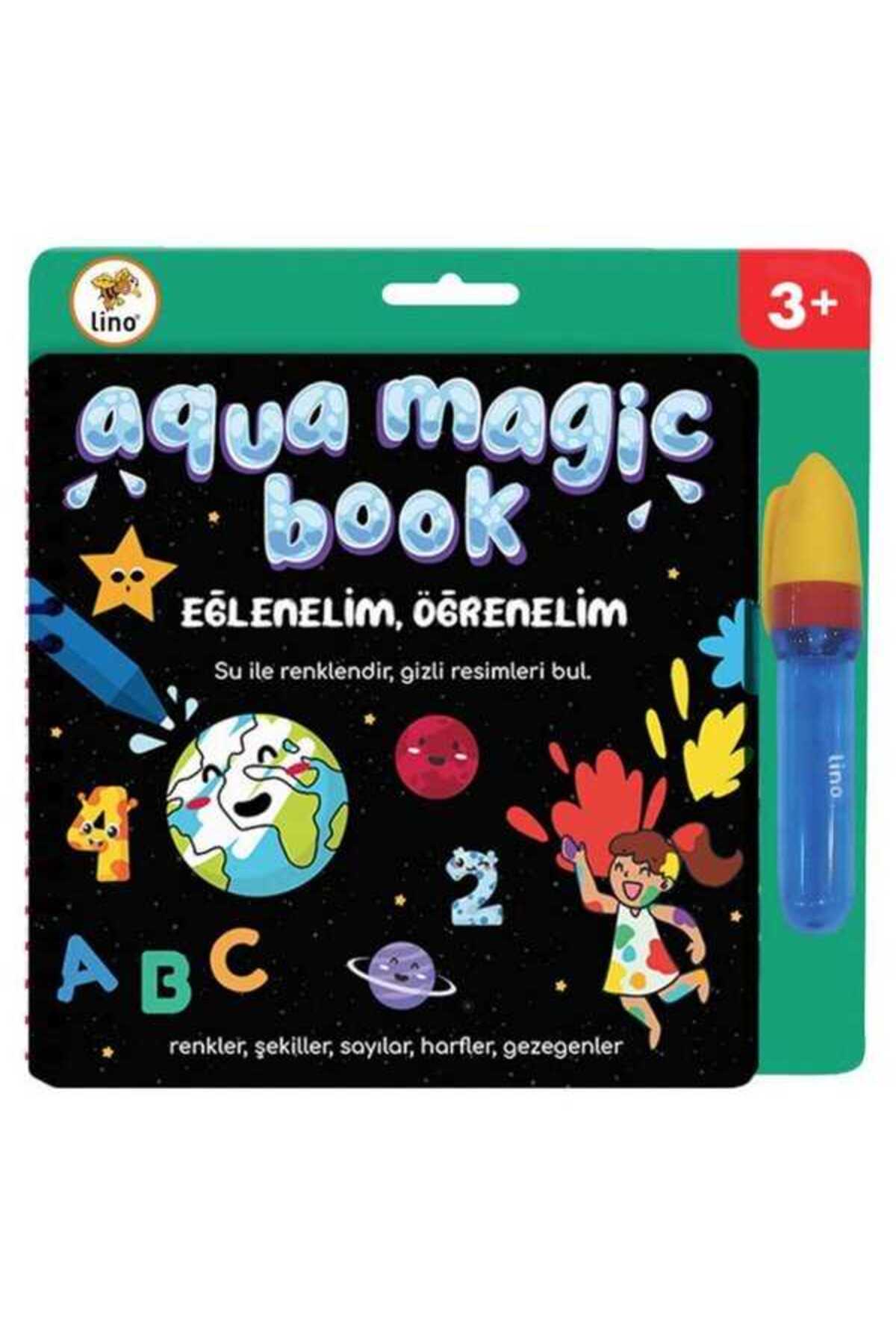 Lino Aqua Magic Eğlen Öğren Sihirli Boyama Kitabı