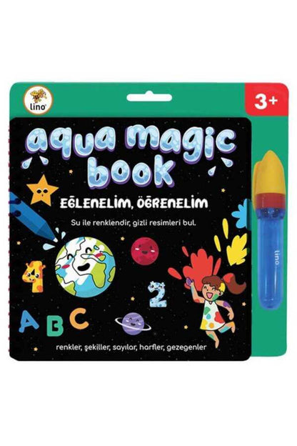 Lino Aqua Magic Eğlen Öğren Sihirli Boyama Kitabı