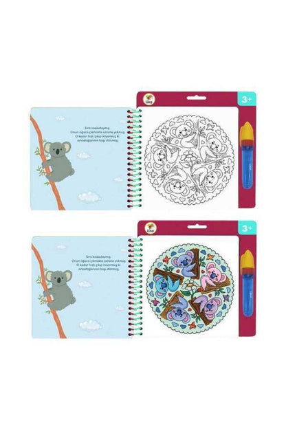 Lino Aqua Magic Mandala Sihirli Boyama Kitabı