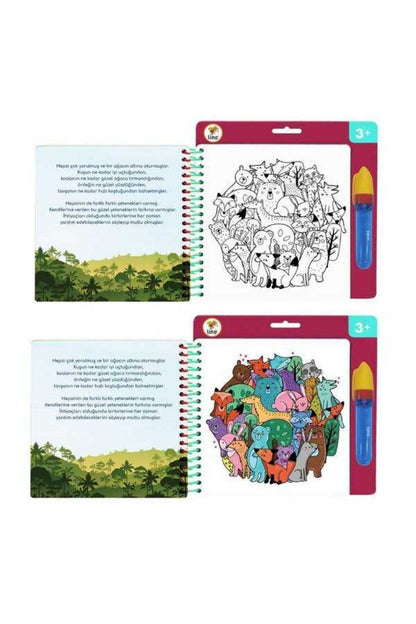 Lino Aqua Magic Mandala Sihirli Boyama Kitabı
