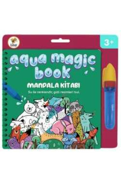 Lino Aqua Magic Mandala Sihirli Boyama Kitabı