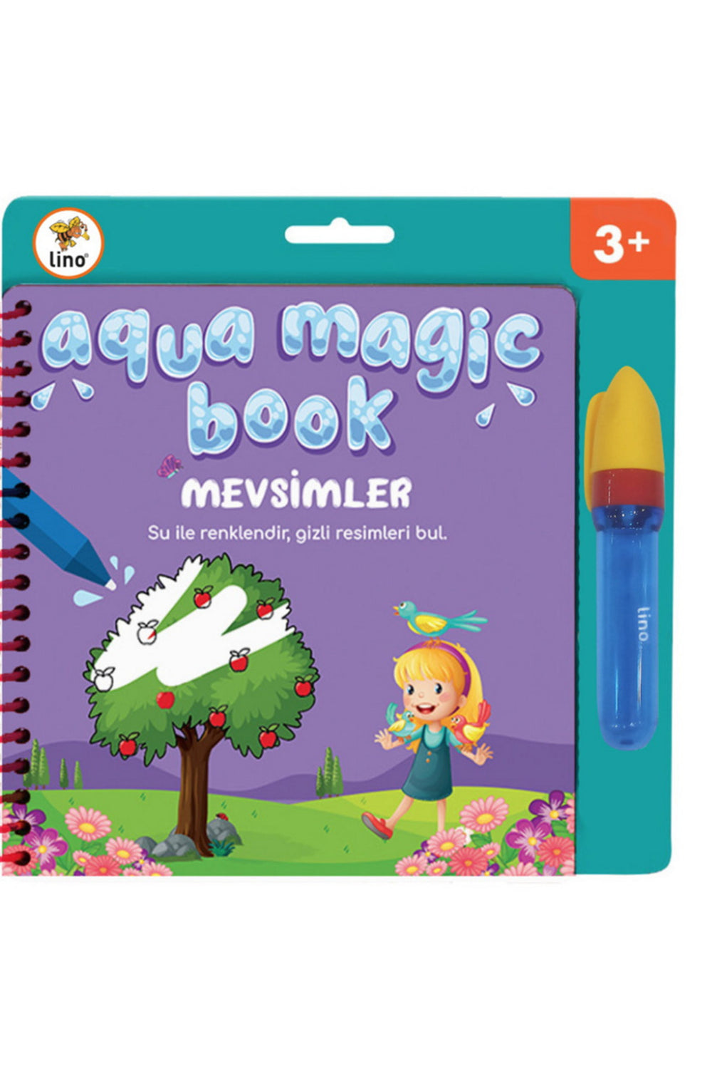 Lino Aqua Magic Mevsimler Sihirli Boyama Kitabı