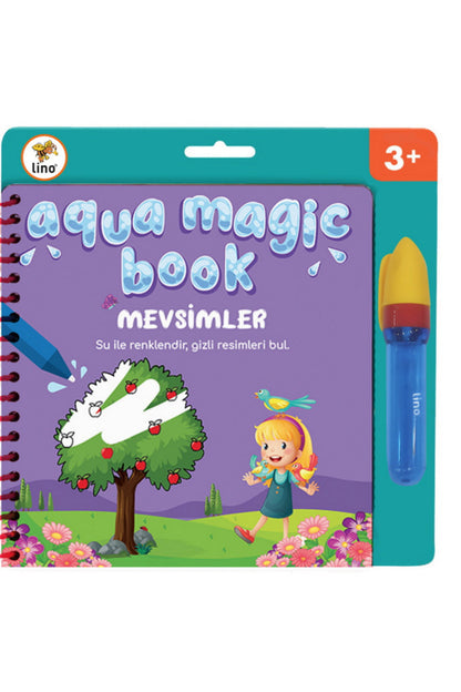 Lino Aqua Magic Mevsimler Sihirli Boyama Kitabı