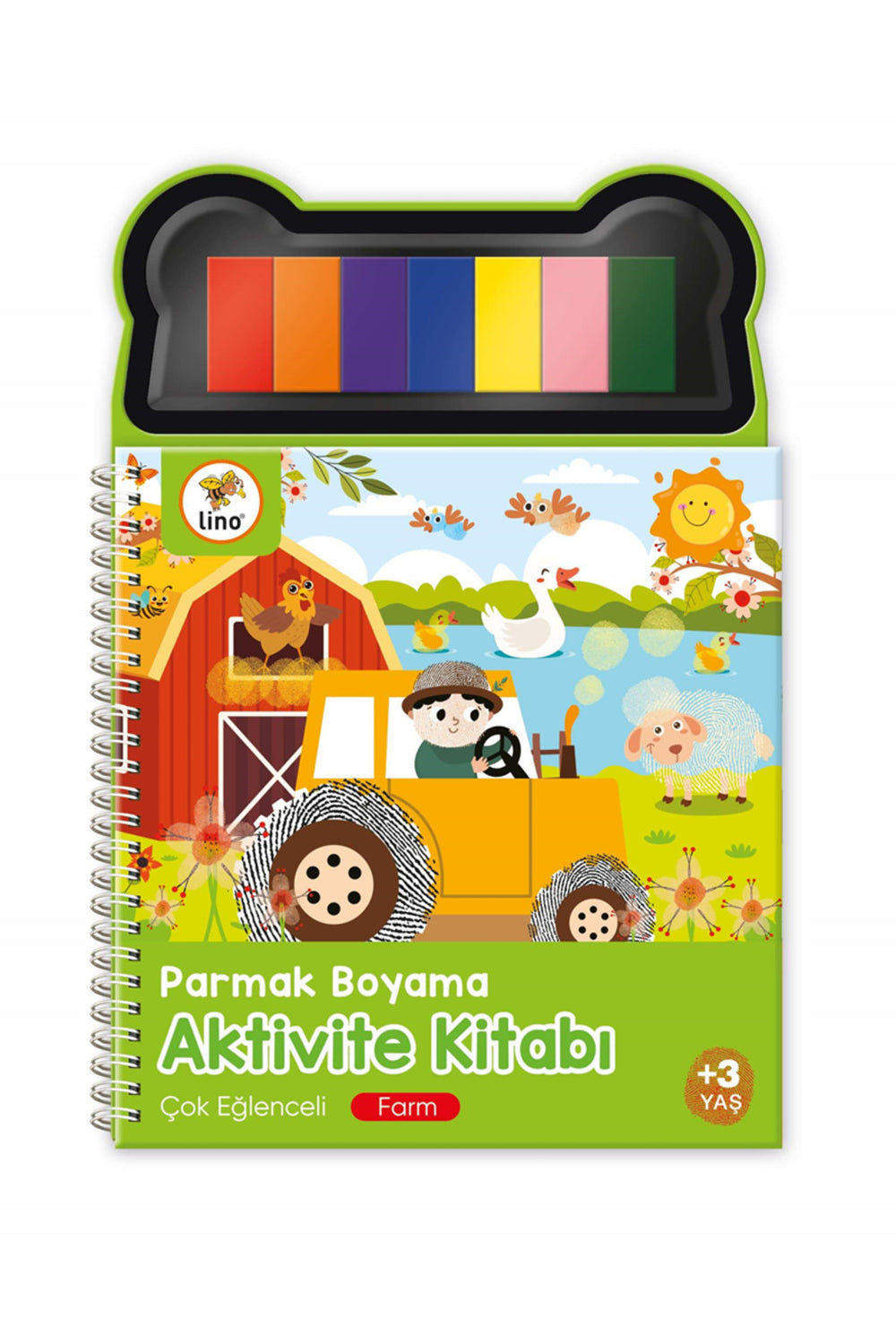 Lino Farm Parmak Boyama Aktivite Kitabı