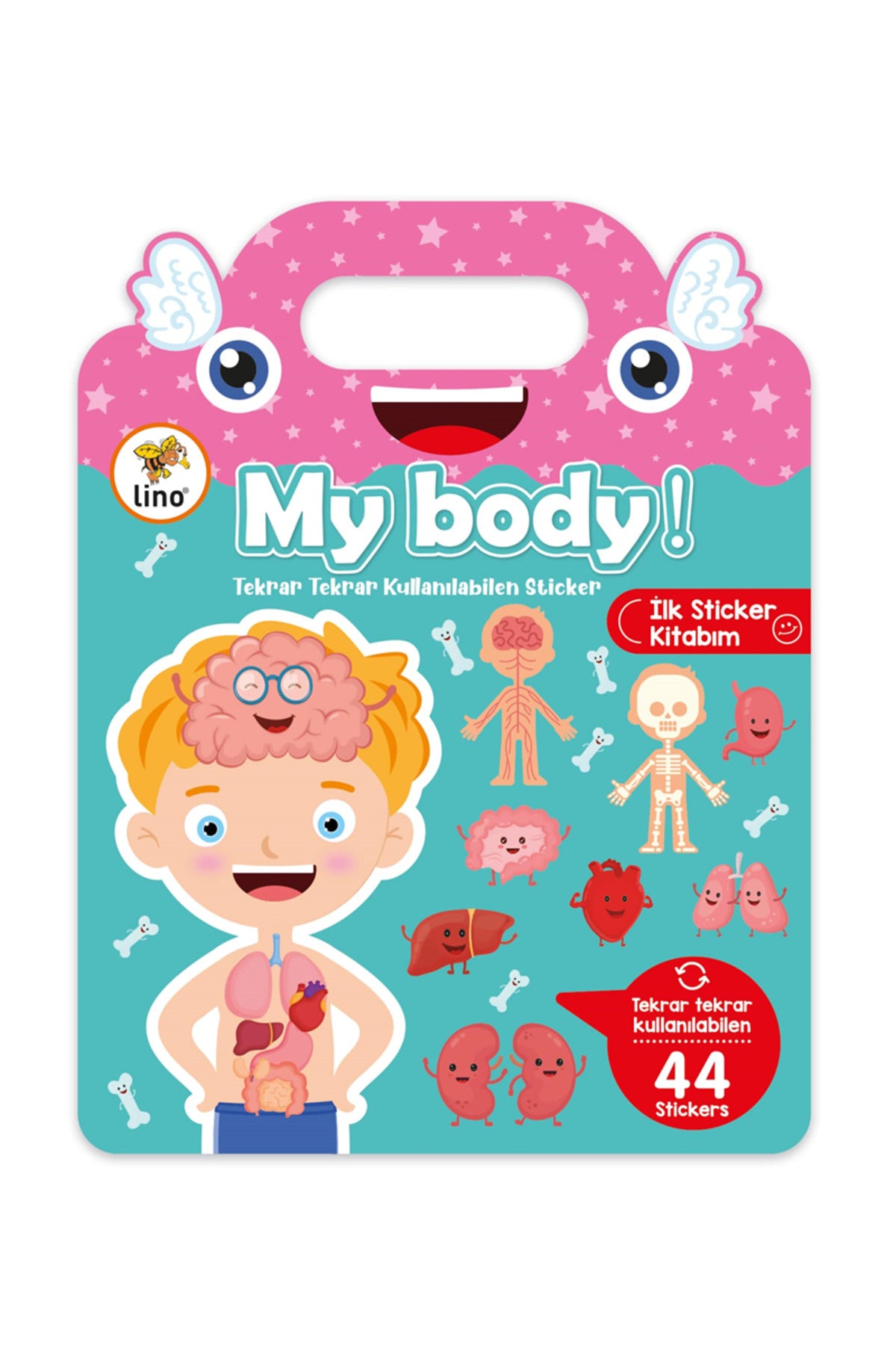 Lino My Body İlk Sticker Kitabım