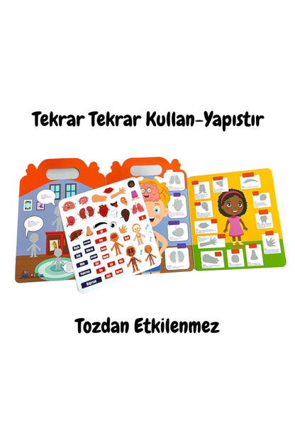 Lino My Body İlk Sticker Kitabım