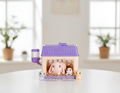 Little Live Pets Anne ve Yavruları Mini Tavşan S4