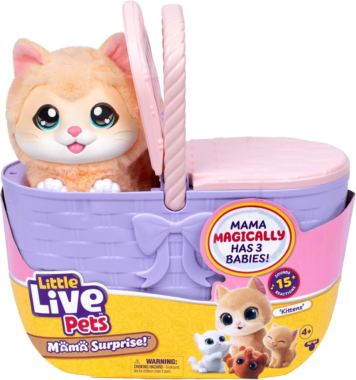 Little Live Pets Mama Surprise Kedicik Oyun Set S7